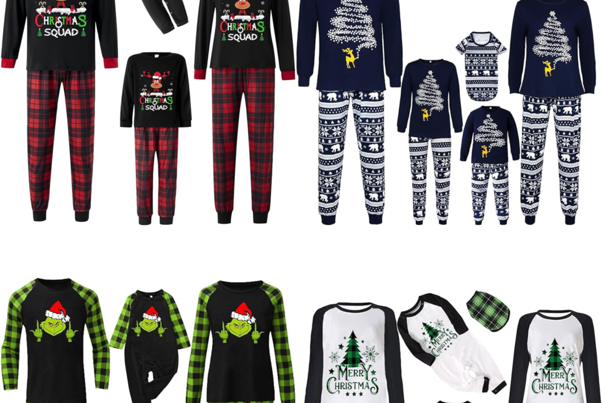 Holiday Matching Pajamas for families: Snuggle up in Style.